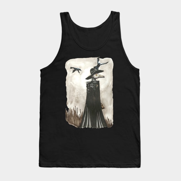 Plague doctor Tank Top by Créa'RiBo